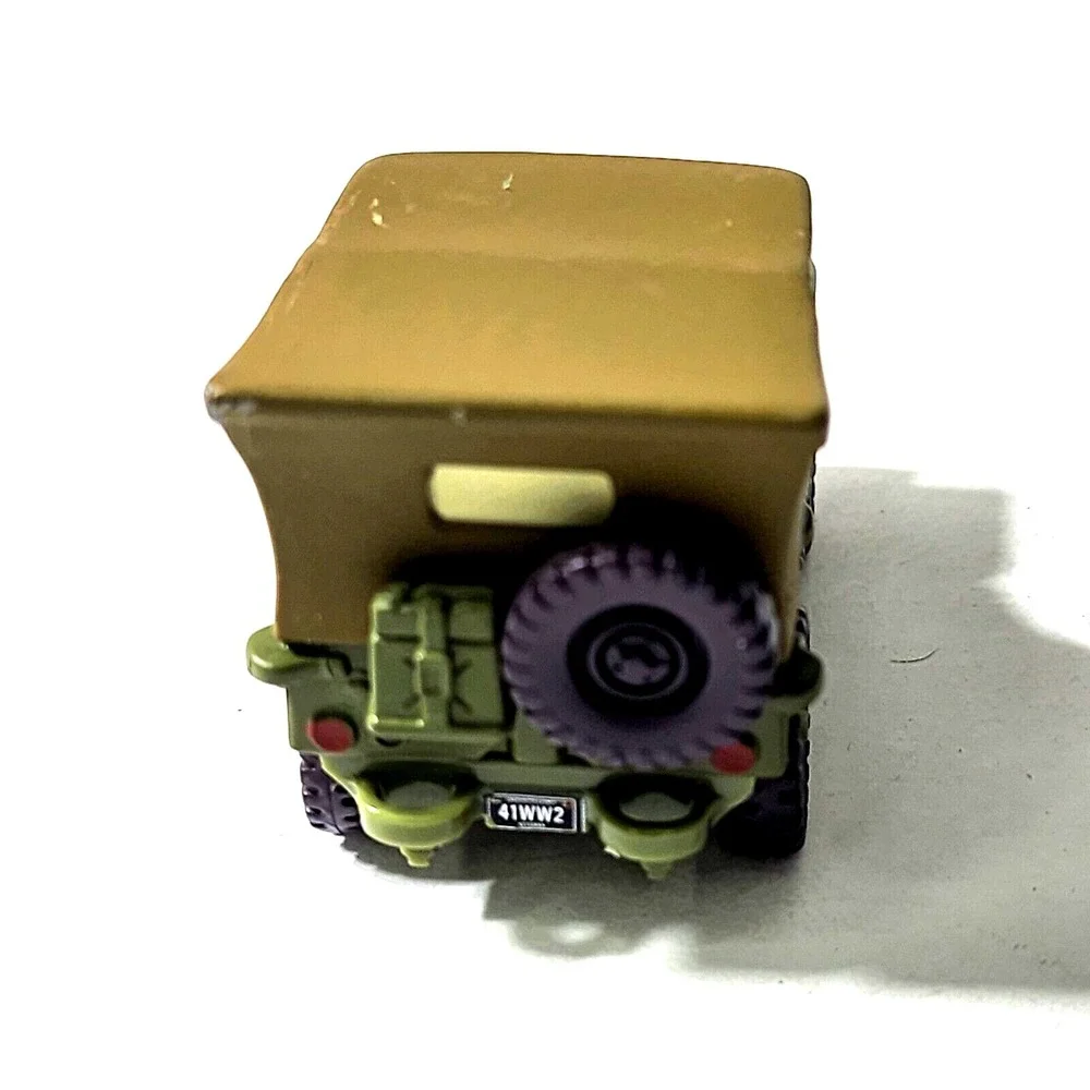 Disney Pixar Cars Sarge Jeep Mattel Green Diecast Toy Vehicle Series 1 41WW2
